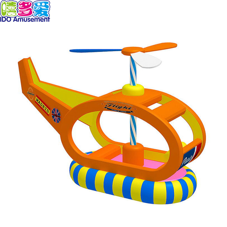 Electric Helicopter Toy Amusement Park Indoor Play Equipment