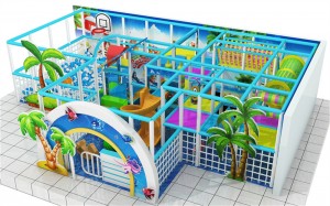 Customized indoor playground equipment of commercial