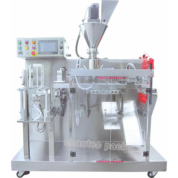 Horizontal HFFS premade irregular spout pouch doypack packing filling machine Featured Image