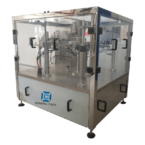 Rotary Premade Stand Up Pouch Filling Sealing Packing Machine CX8-200 Featured Image