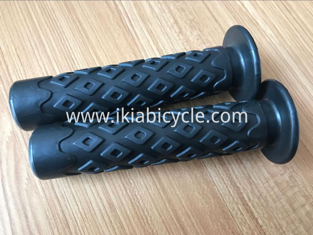 Bicycle Rubber Handle Bar Grips Black Color