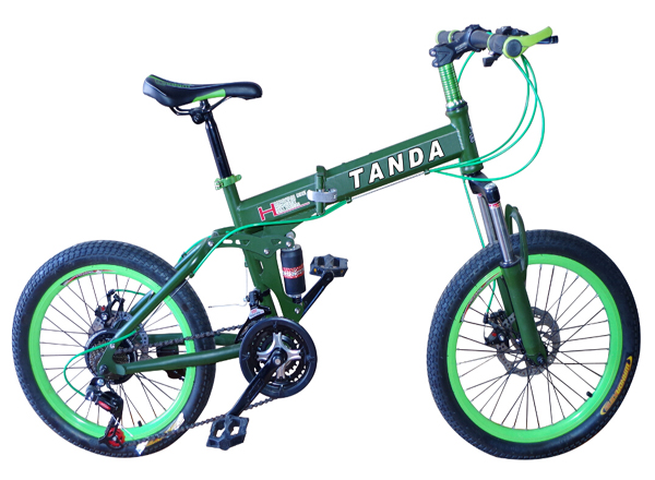 Easy Carry Folding Bicycle Single Speed