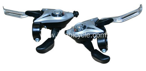 Black PVC Bike Grip Shifter