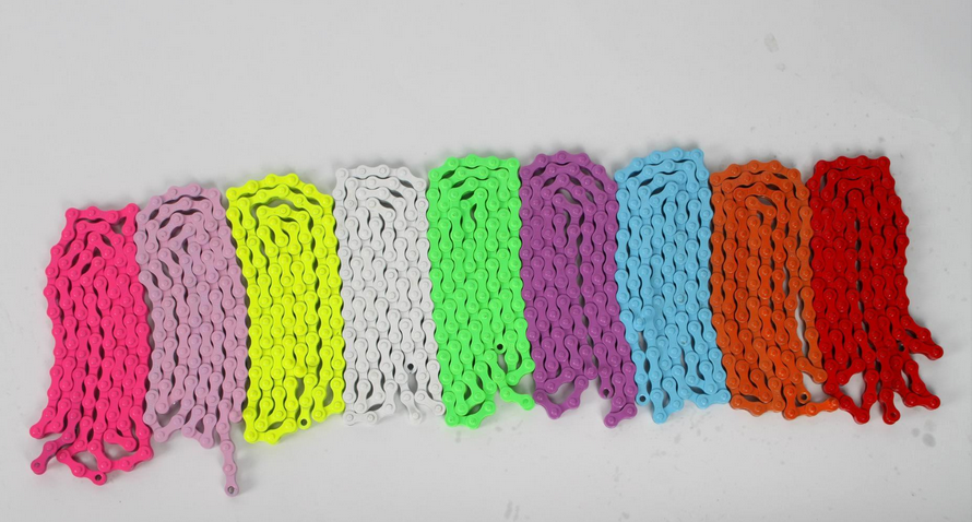 Bicycle Parts Colorful Chain