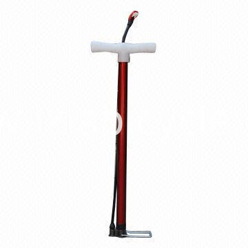 Competitive Price for Bicycle U Lock -
 Floor Bike Pump CP Steel Outer Pipe – IKIA