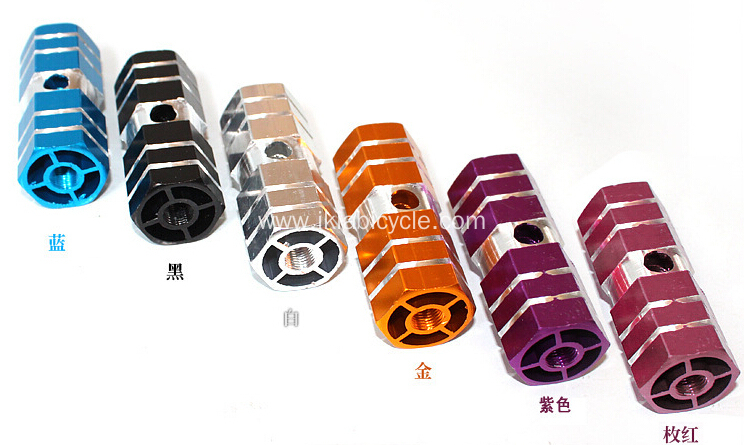 New Style Bicycle Axle Foot Pegs