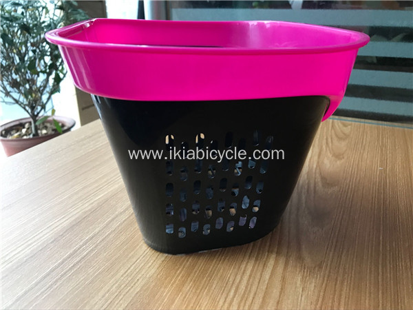 New Style and Beautiful Plastic Bicycle Basket