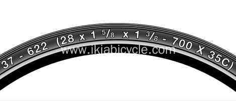 Personlized Products Front Axle -
 Different Size MTB Tire Black Bike Tire – IKIA