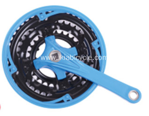 Chainwheel and Crank Steel with Plastic Cover