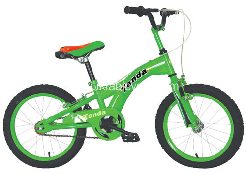 Green Color Kids Mountain Bike