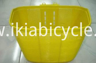 Yellow Color Basket Bicycles Basket