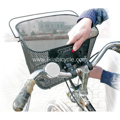 Carry Handle Bicycle Basket with Quick Release
