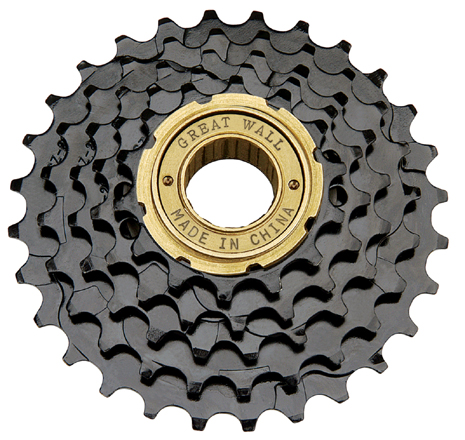 Special Design for Bicycle Chaincover -
 Bicycle Freewheel Golden Surface Finished – IKIA