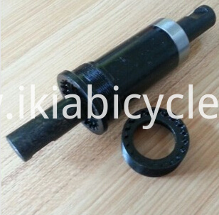 Steel Bicycle BB Axle with 5pcs