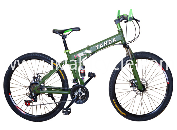 24 Inch Mountain Bike with Steel Frame