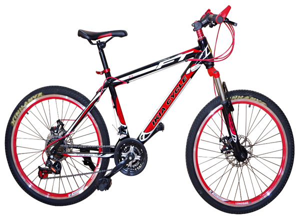 Red Color Mountain Bike MTB Cycle