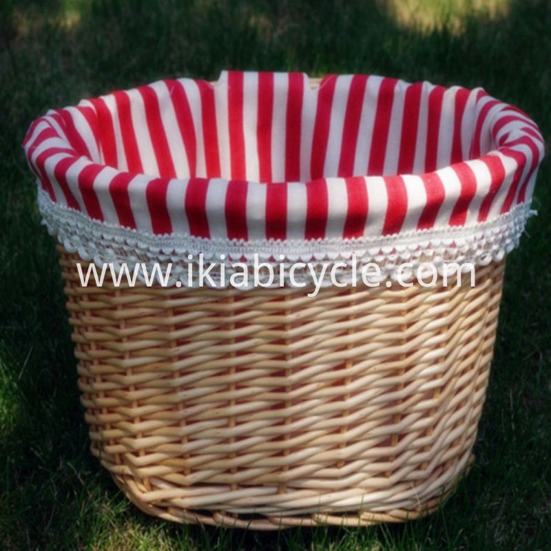 Best Price for Light Chargeable -
 Large Wicker Bike Basket – IKIA