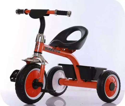 Cool Mini Baby Tricycle with Push Rod