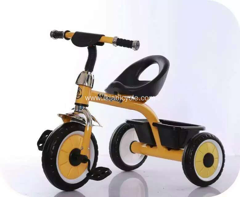 Baby Walker Tricycle Children with Bike Carrier