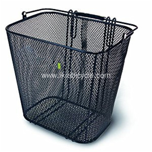 Black Bicycle Basket Steel