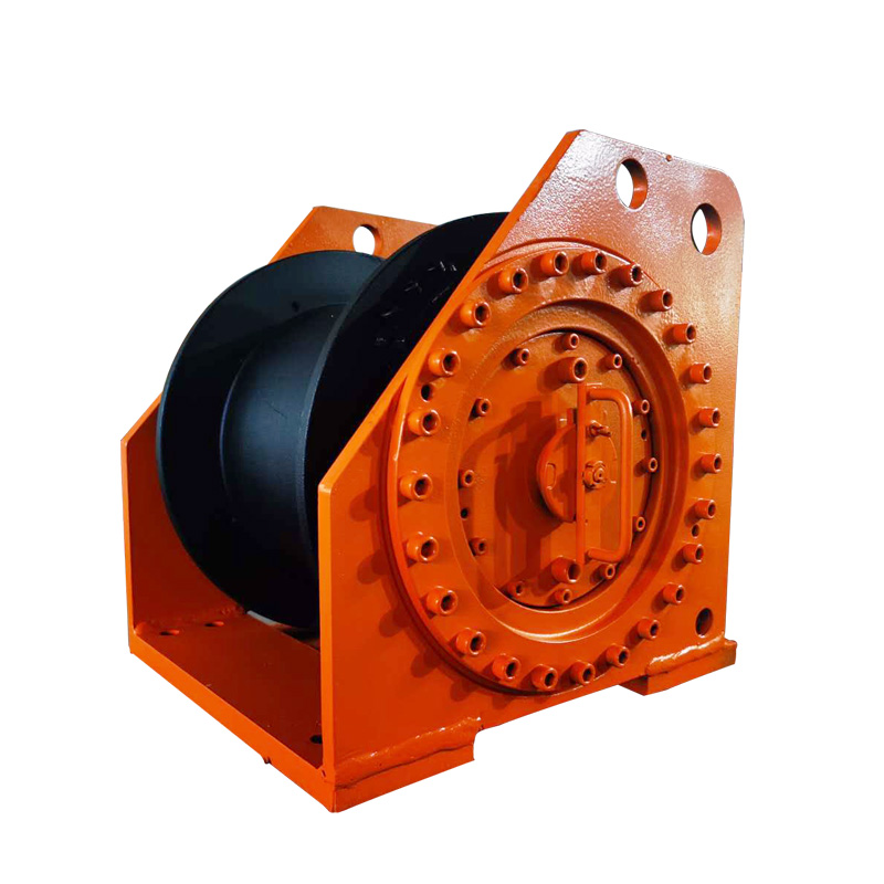 hydraulic winch for recovery vehicle INIHYDRAULIC