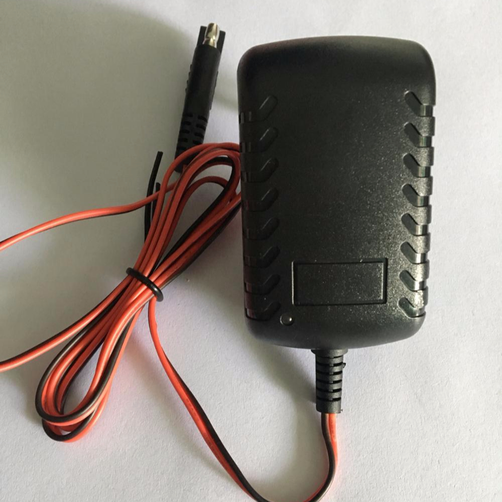 14.4VDC 1.2A lead acid battery charger with SAE connector for children electric motorcycle