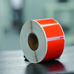 Orange DYMO 99012 etikett 89x36mm 260labels per rull