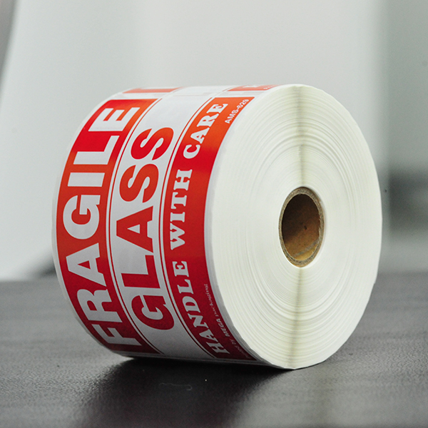 High Quality for Warning Fragile Labels Roll - 3×5 glass label – Inlytek