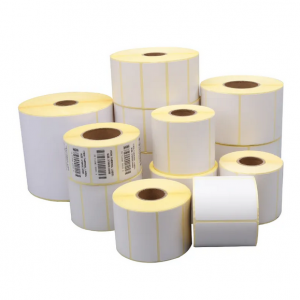 Waterproof Thermo Label 75*120 Direct Thermal Label Roll Thermo Stickers