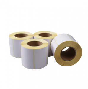 Waterproof Thermo Label 75*120 Direct Thermal Label Roll Thermo Stickers