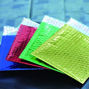 Wholesale OEM/ODM China Shockproof Aluminium Foil Colored Poly Bubble Envelope