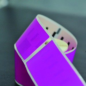 OEM Factory for Destructible Label Sticker - Purple dymo label 99010 28x89mm 130pcs per roll – Inlytek
