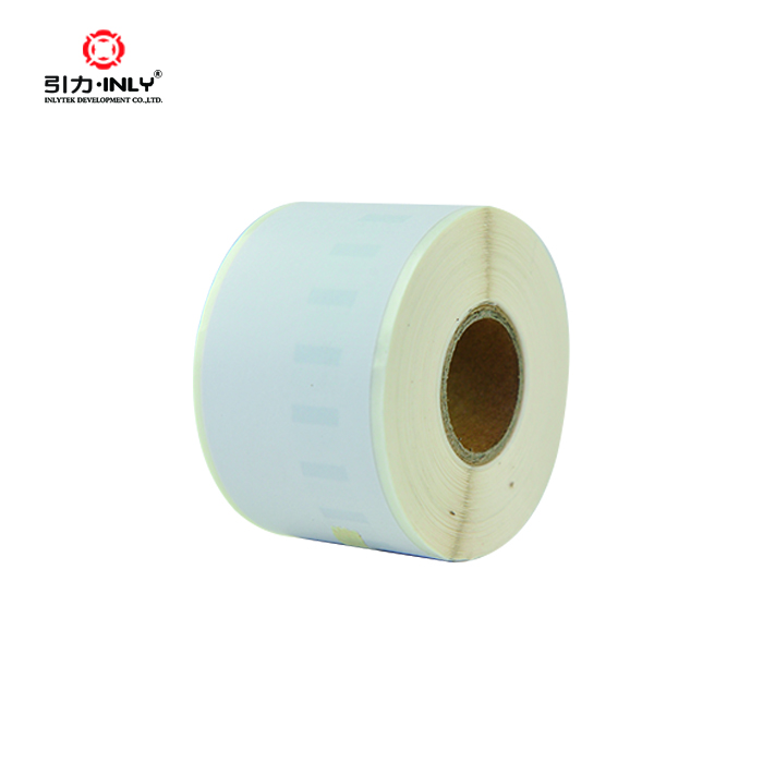 Discount Price Thermal Transfer Roll Labels - thermal label 38*189.3mm Dymo Compatible Large 99018 Labels – Inlytek detail pictures