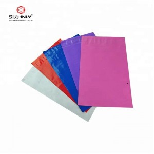 Colorful  100% LDPE virgin PE MAILERS For Express And Packaging with hander