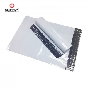 14.5×19 white poly mailers 100 % LDPE white poly mailersenvelope courier shipping plastic packaging gift mailing bag