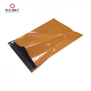 Colorful  100% LDPE virgin PE MAILERS For Express And Packaging with hander