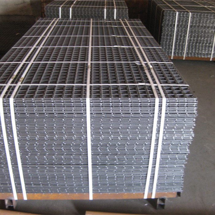 Factory Price For Galvanized Square Wire Mesh - Black Steel Welded Wire Mesh Panel – Fuhai detail pictures