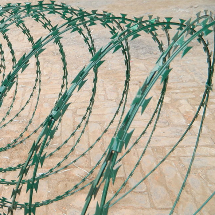 Hot-selling Galvanized Razor Barb Wire Fencing - Hot Dipped Galvanized Concertina Razor Coils – Fuhai