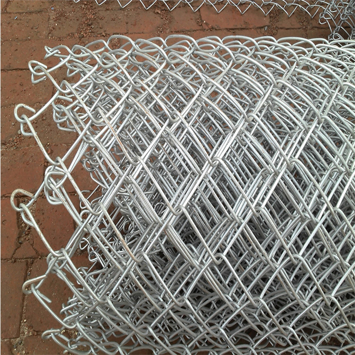 Galvanized Steel Chain Link Fence Fabric