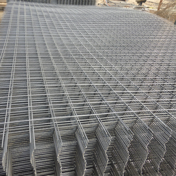 Factory Price For Galvanized Square Wire Mesh - Black Steel Welded Wire Mesh Panel – Fuhai detail pictures