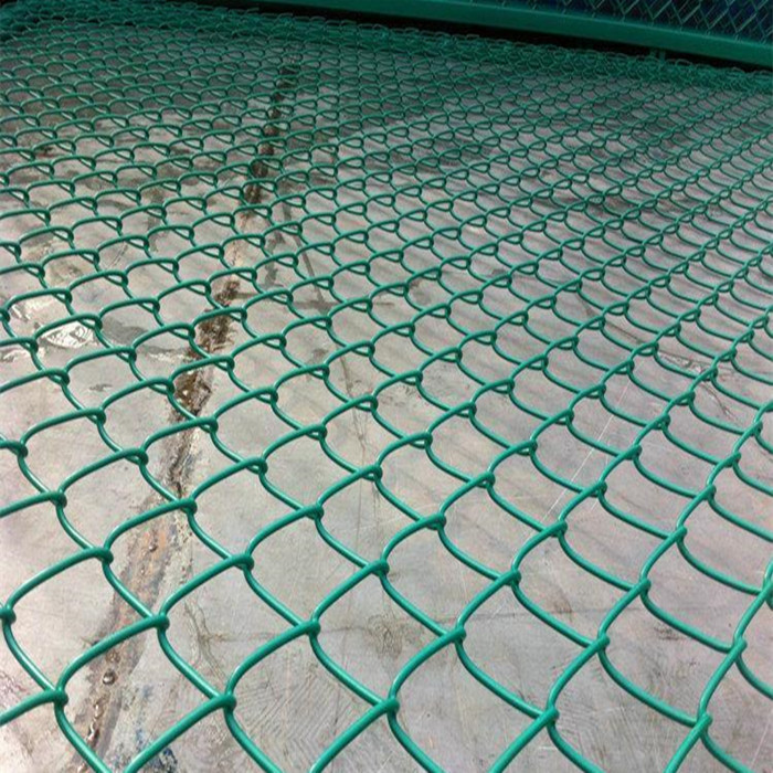 PVC Coted Chain Link Fence Rolls For Playground