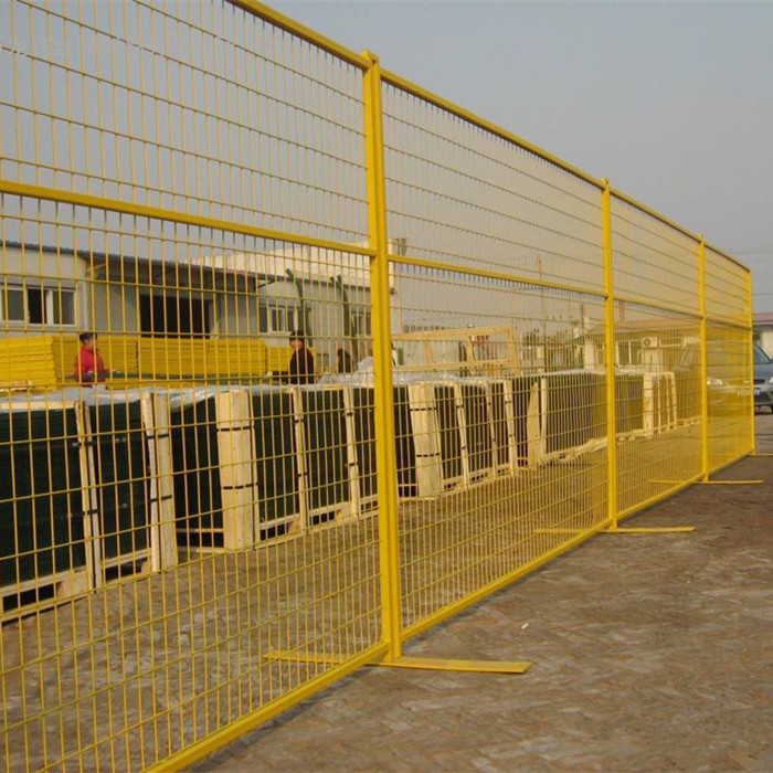Temporary Powder Coated Wire Mesh Fence For Canada