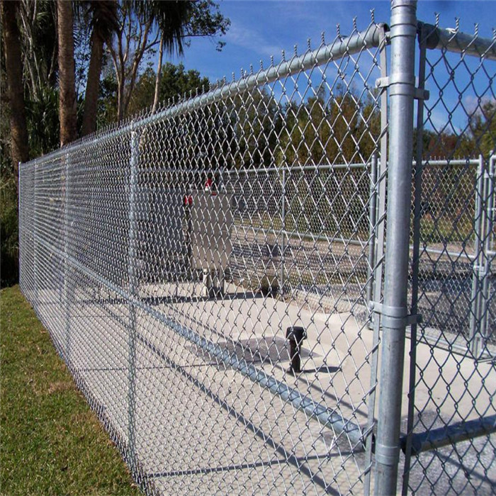 OEM manufacturer Diamond Wire Mesh Fence Price - 1.5M*2.5M Galvanized Chain Link Fence Panels – Fuhai