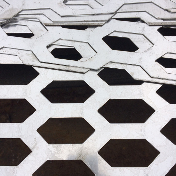 Factory wholesale Electro Galvanized Chain Link Fence - Hexagonal Hole Galvanized Perforated Metal Mesh – Fuhai