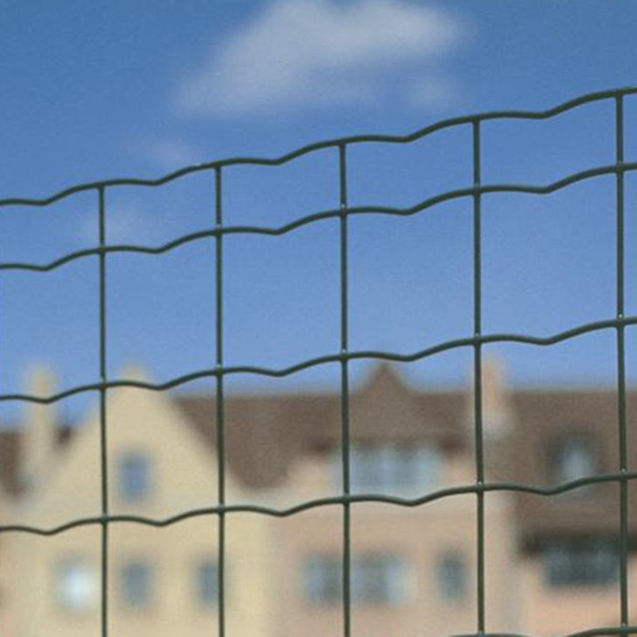 Personlized ProductsStay Steel Wire Strand - Dark Green PVC Coated Security Euro Fence – Fuhai