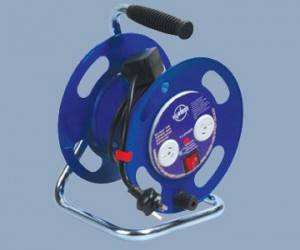 2 Outlet 10A Cable Reel with Surge Suppressor