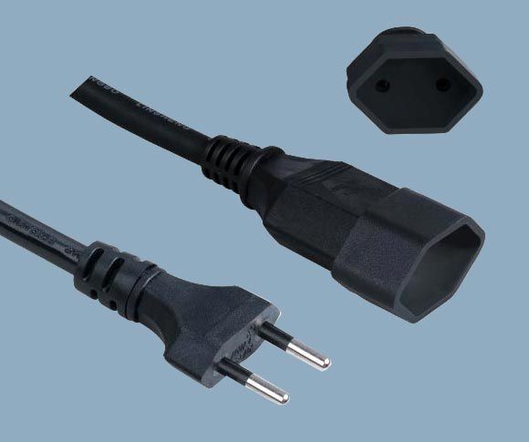 2 проводника ЦХ Тип 11 Стандардни лист, СЕВ 6533-1 / -2, СЕВ кабла Проширење сет без Схуттер