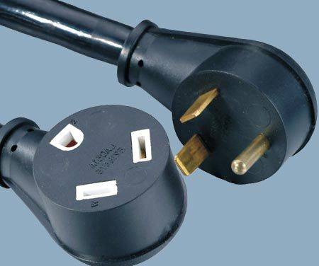 30A ua si tsheb Plug Connector RV Extension Cable