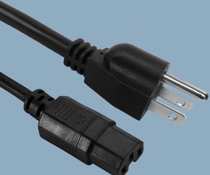 Japan JIS 8303 PSE Plug to IEC 60320 C15 Power Cord