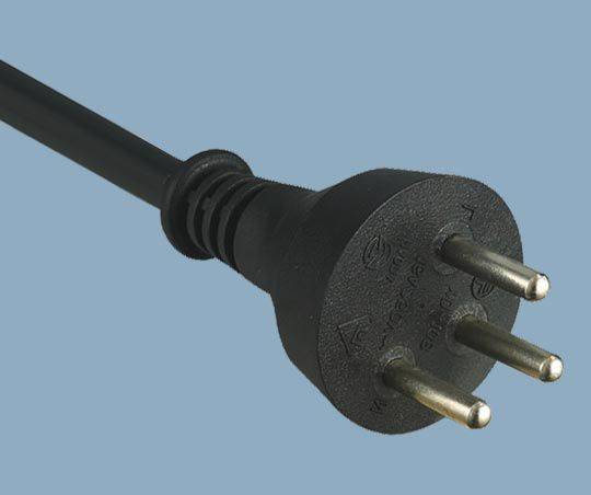 Israel SII 3 Prong SI32 Standard 16A Straight Plug Power Cord